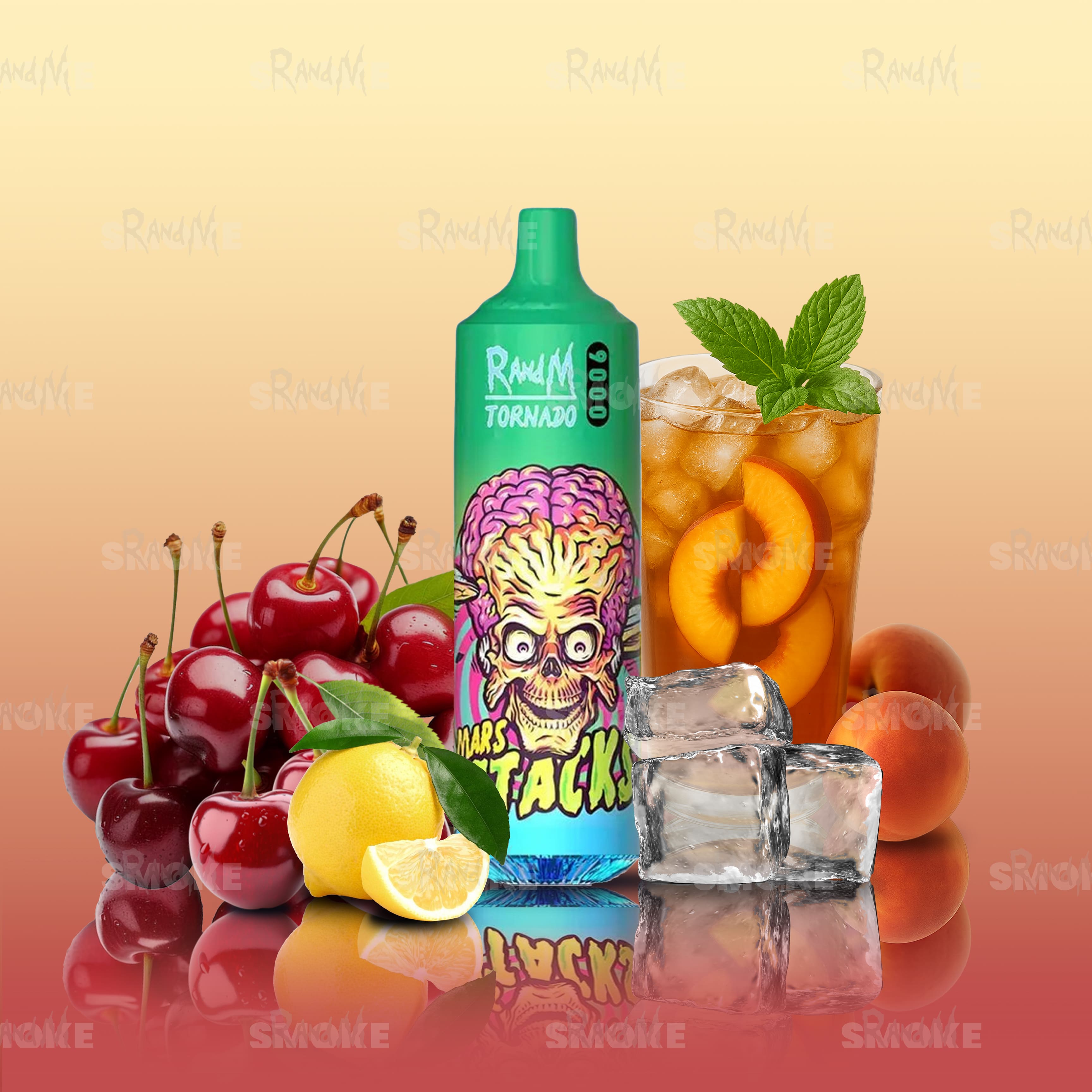 RandM Tornado 9000 – Cherry Peach Lemonade