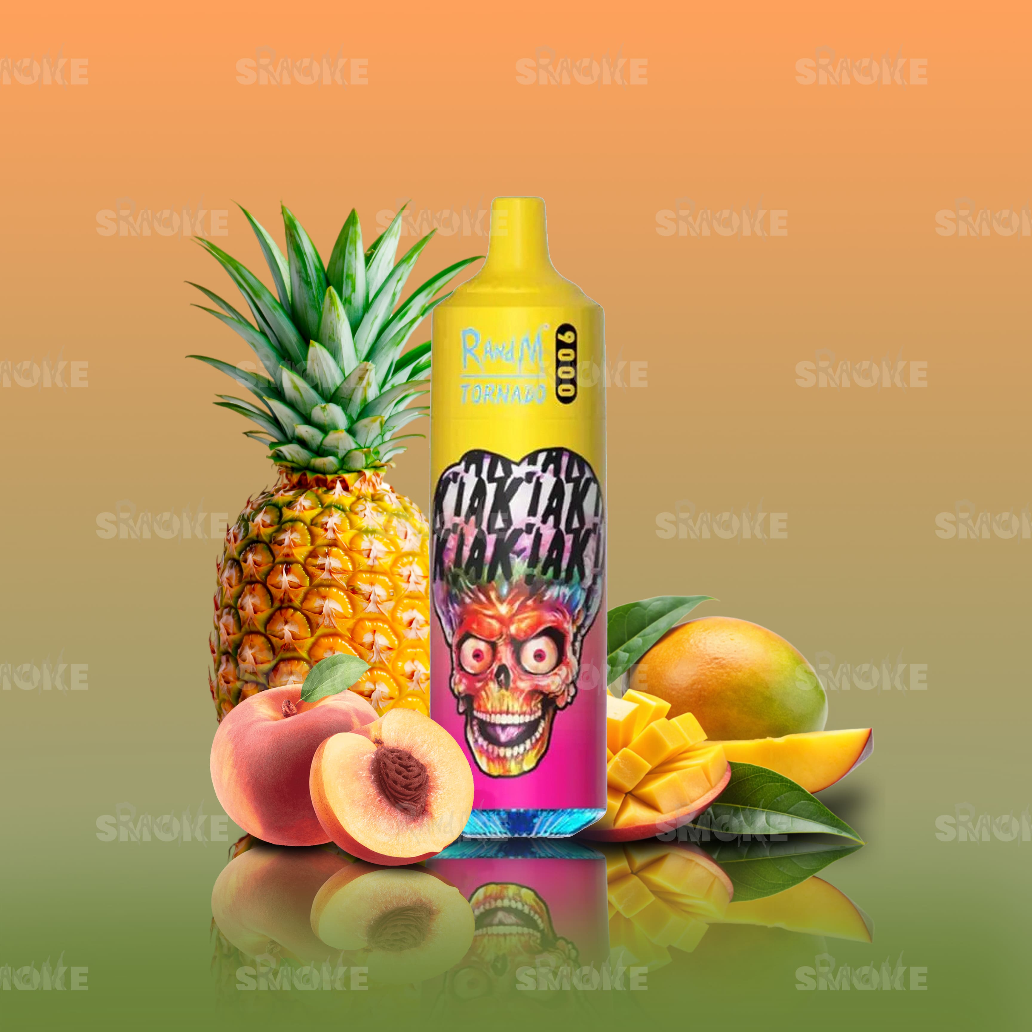 RandM Tornado 9000 – Peachy Mango Pineapple