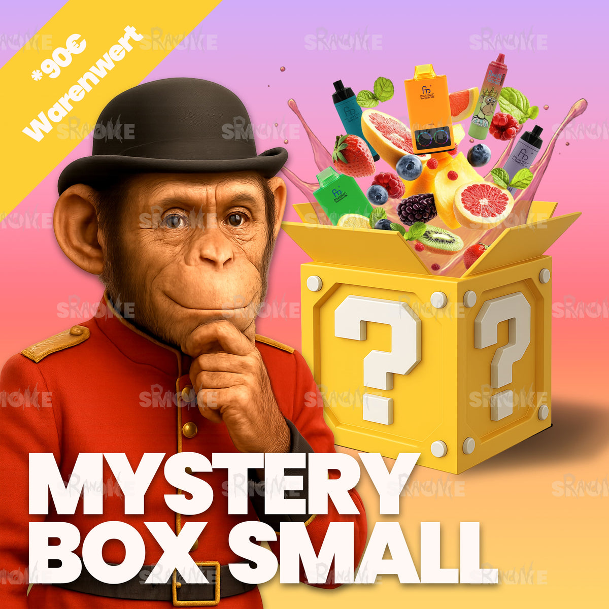 RandM Vapes Mystery Box Small – Kleine Überraschungsbox mit zufälligen Vapes