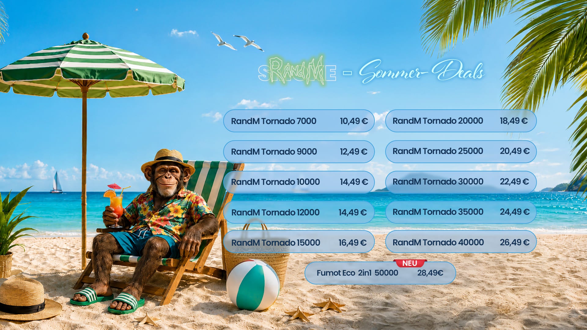 RandM Vapes Preisübersicht Sommer – Modelle, Geschmacksrichtungen und aktuelle Preise